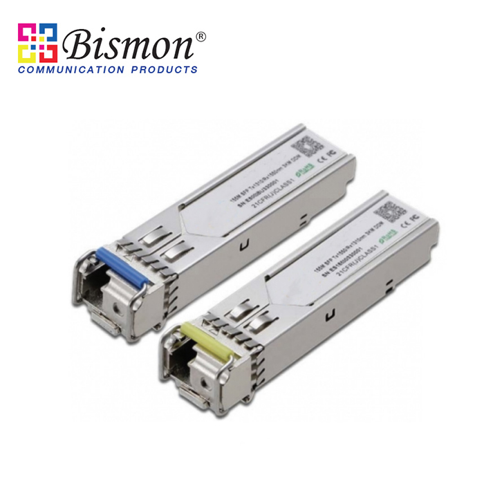 SFP-transceiver-module-155M-BiDi-TX1310-RX1550nm-3KM-LC-pair